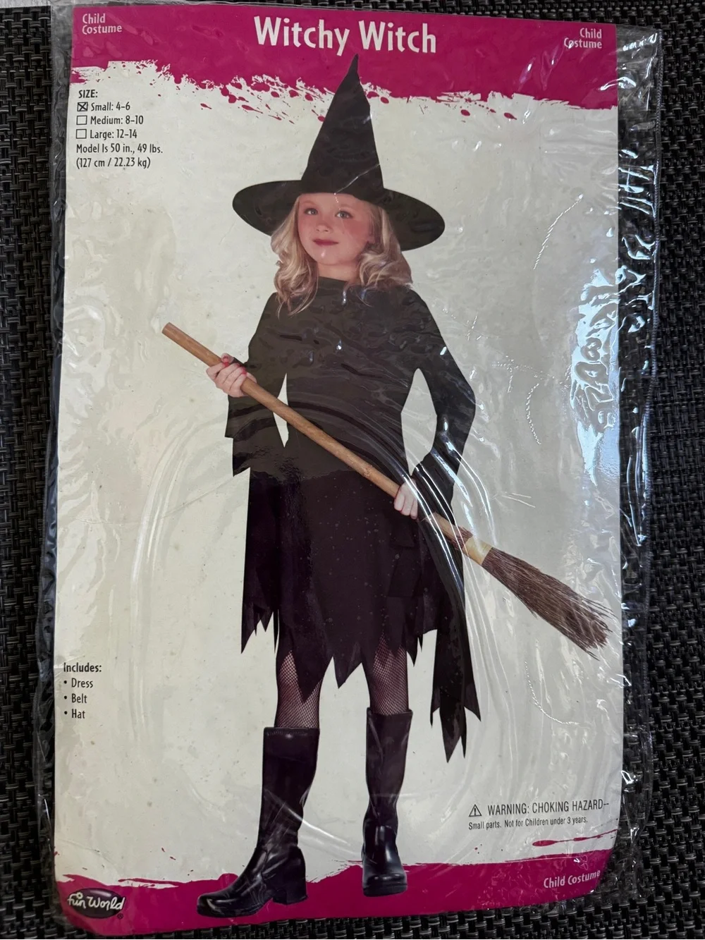 Classic Witchy Witch Sz 4-6T Costume